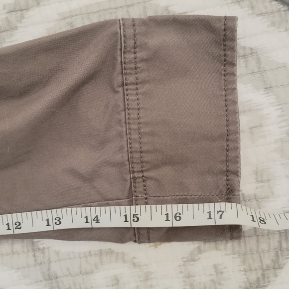 Old Navy Hooded Field Barn Jacket M Acorn EUC Long 100% Cotton - Picture 14 of 16